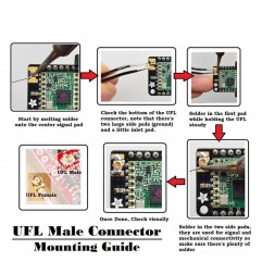 UFL Male PCB Mount SMT Connector