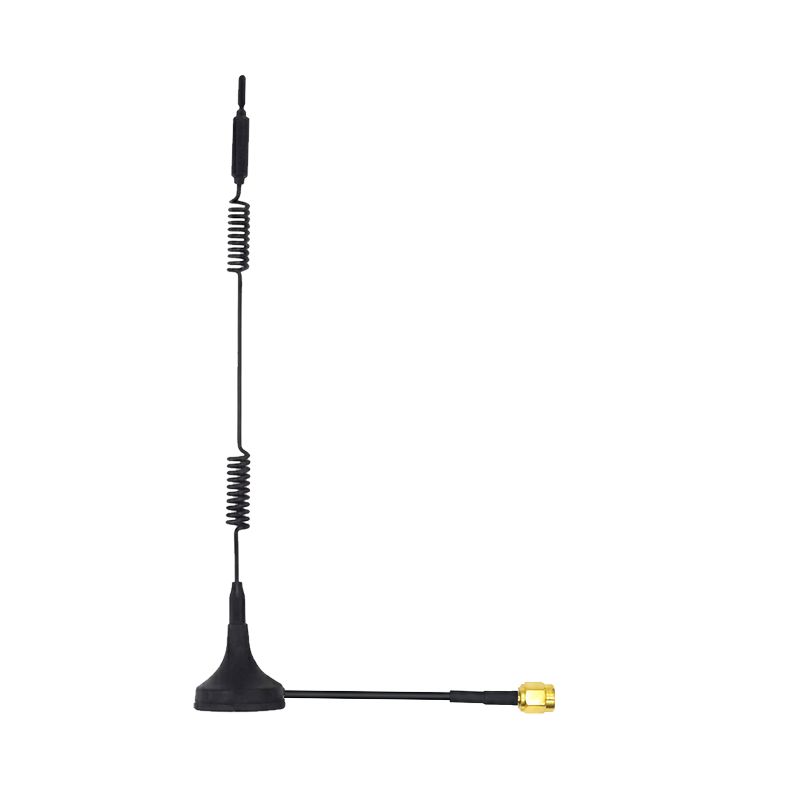 5G 15dBi Spring Magnetic Antenna With RG174 Cable (L-3mtr) + SMA Male St. Connector