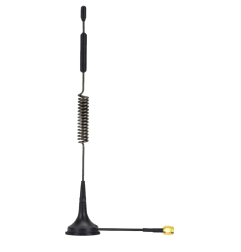 5G 3dBi Spring Magnetic Antenna With RG174 (L-3Mtr) Cable + SMA Male St. Connector