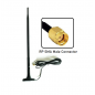 2.4GHz 9dBi Rubber Magnetic Antenna With RG174 Cable (L-3Mtr) + RP SMA Male St. Connector 2.4GHz 9dBi Rubber Magnetic Antenna With RG174 Cable (L-3Mtr) + RP SMA Male St. Connector