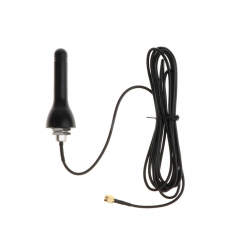 2.4GHz 4dBi Screw Mount Duck Antenna With RG174 Cable (L-3Mtr) + SMA Male St. Connector