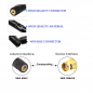 GSM 3dBi Rubber Duck Antenna with SMA Male Movable Connector