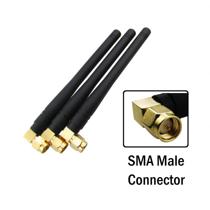 4G 5dBi Rubber Duck Antenna With SMA Male R/A Connector 4G 5dBi Rubber Duck Antenna With SMA Male R/A Connector