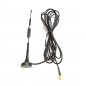 5G 15dBi Spring Magnetic Antenna With RG174 Cable (L-3Mtr) + SMA Male St. Connector 5G 15dBi Spring Magnetic Antenna With RG174 Cable (L-3Mtr) + SMA Male St. Connector