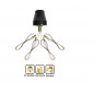 5GHz + LTE + GPS + Wi-Fi Screw Mount Antenna (Cup Shaped) with RG316 (L-3m) Cable | 2xSMA (M) / RP SMA (M) / SMA (F) Connector 5GHz + LTE + GPS + Wi-Fi Screw Mount Antenna (Cup Shaped) with RG316 (L-3m) Cable | 2xSMA (M) / RP SMA (M) / SMA (F) Connector