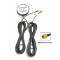 GPS + GSM Combo Magnetic Antenna With RG174 Cable (L-3Mtr) + 2*SMA Male St. Connector (80mm) GPS + GSM Combo Magnetic Antenna With RG174 Cable (L-3Mtr) + 2*SMA Male St. Connector (80mm)