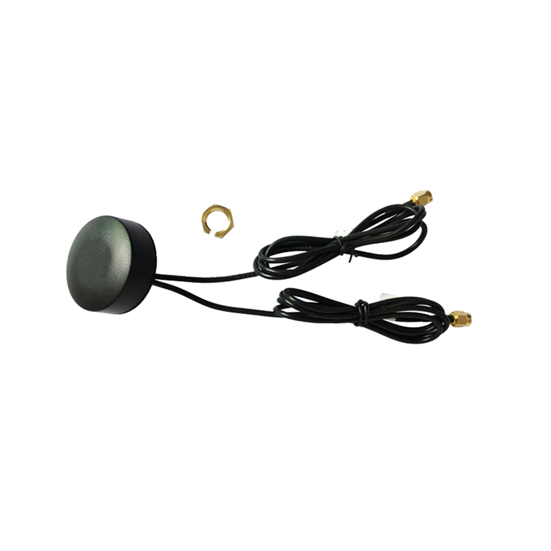 2G/3G/4G & GLONASS Combo Screwable Puck Antenna with RG174 Cable (L-3Mtr) + SMA Male St. Connector 2G/3G/4G & GLONASS Combo Screwable Puck Antenna with RG174 Cable (L-3Mtr) + SMA Male St. Connector
